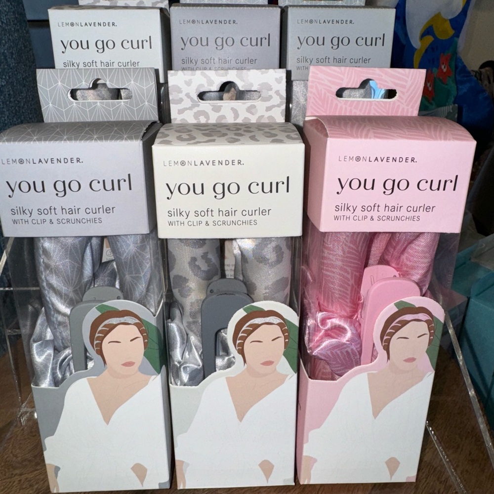 NEW Silky soft hair curler